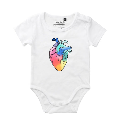 Rainbow Heart - KIDS T-shirt & Body