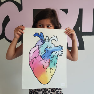 Regnbågshjärta (Rainbow heart)